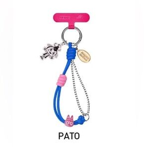 🟥LABUBU {The Monsters} 🩷PATO💙 PHONE CHARM 🎉”10th Anniv” 🆕{SEALED box}🟥POP MART
